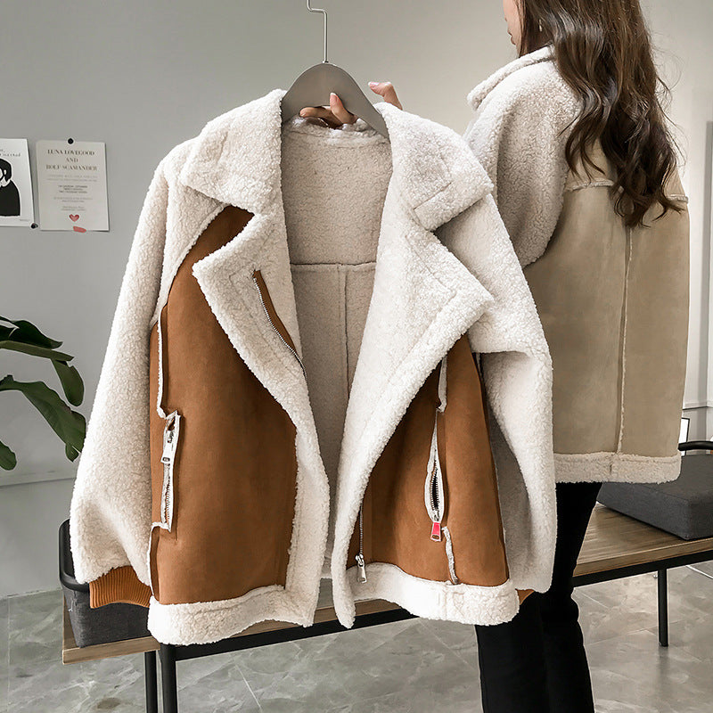Zelina | Soft Faux Shearling Oversized Coat 1