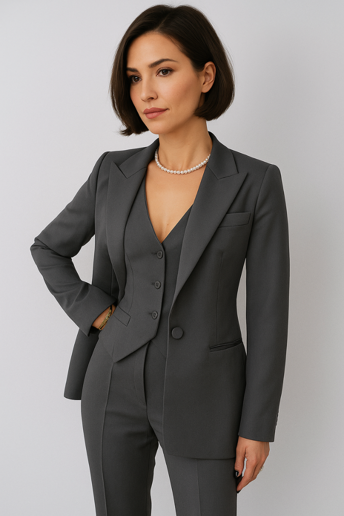 3-Piece Tailored Suit Set for Women | Emery