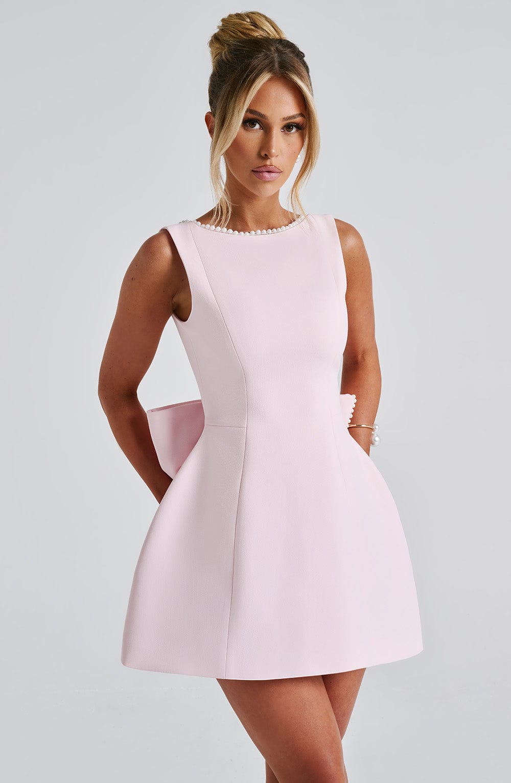 Amara | Structured Mini Cocktail Dress for Events 1