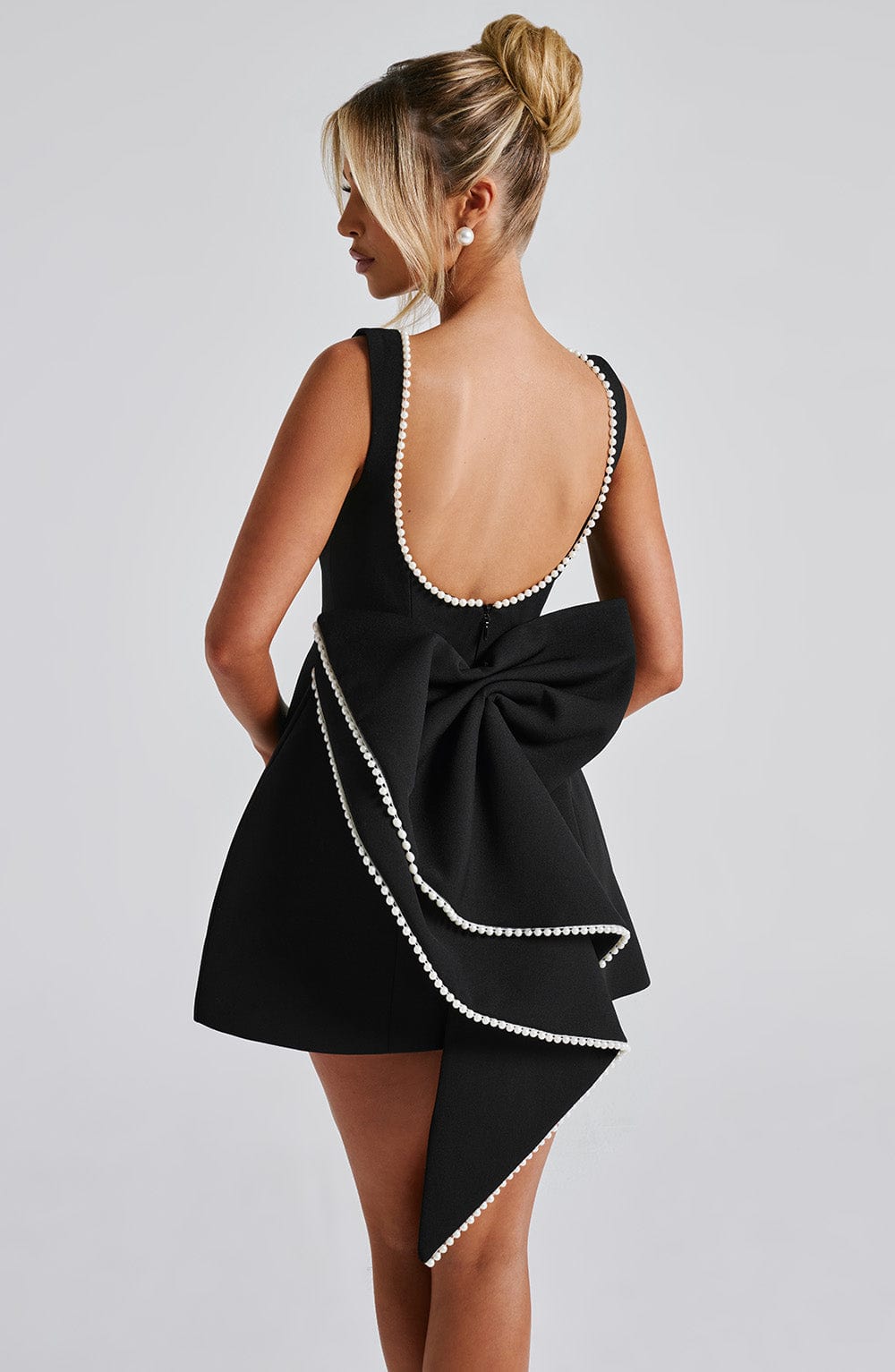 Amara | Structured Mini Cocktail Dress for Events 4