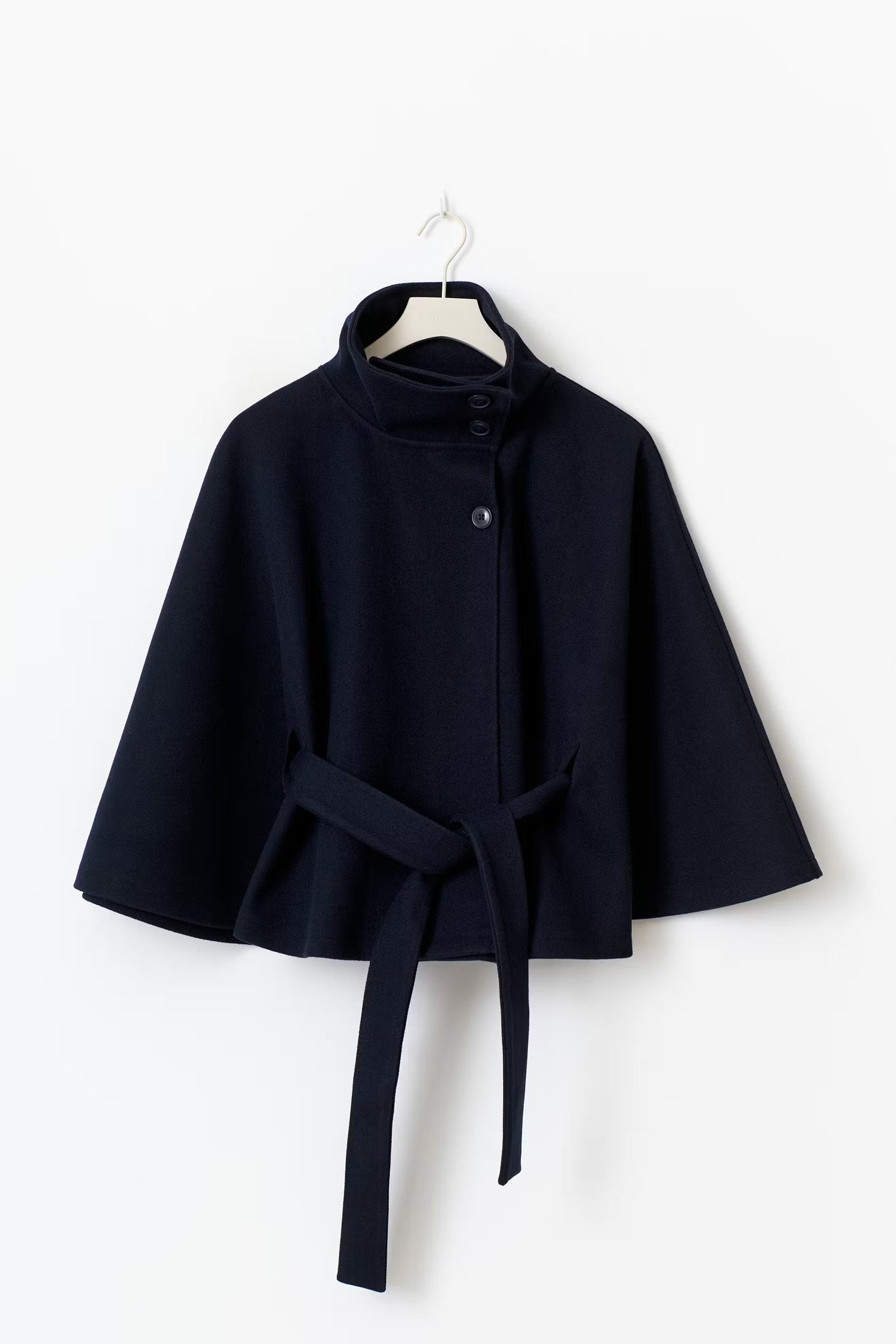 Beltara | High-Neck Belted Winter Coat Outerwear 4