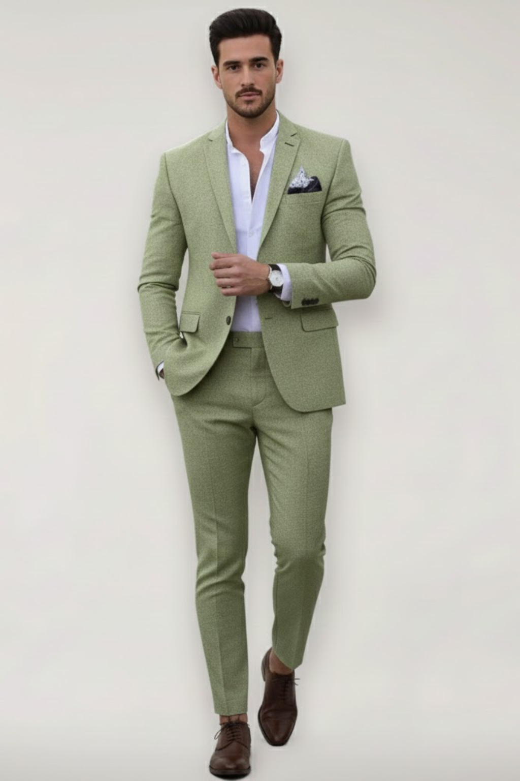 Bramble | Spring Slim Fit Suit Set 1
