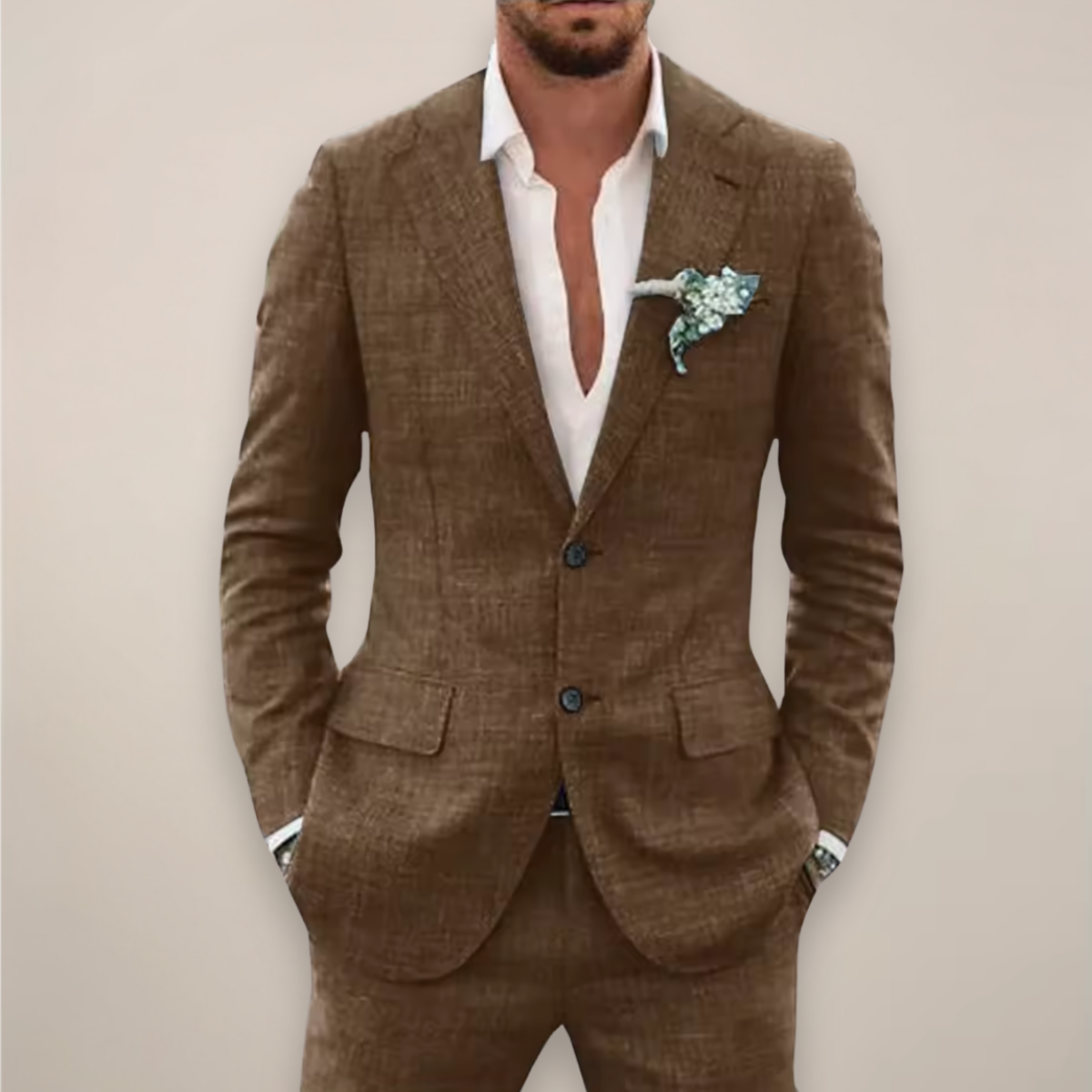 Breeza | Spring Notch Lapel Suit Set 7