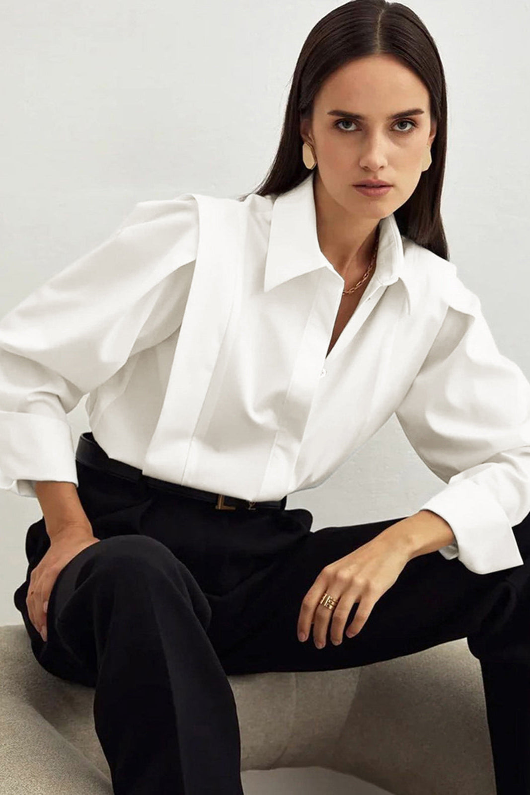 Button-Down Shirt Tailored Fit for Women | Ella