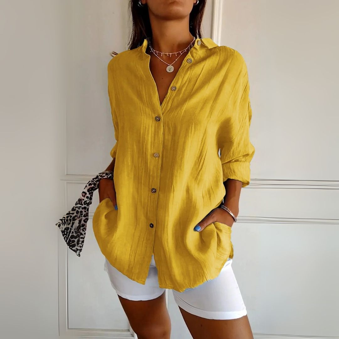 Button-Up Shirt for Women | Gabriella