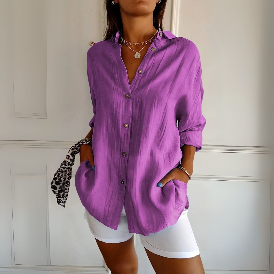 Button-Up Shirt for Women | Gabriella