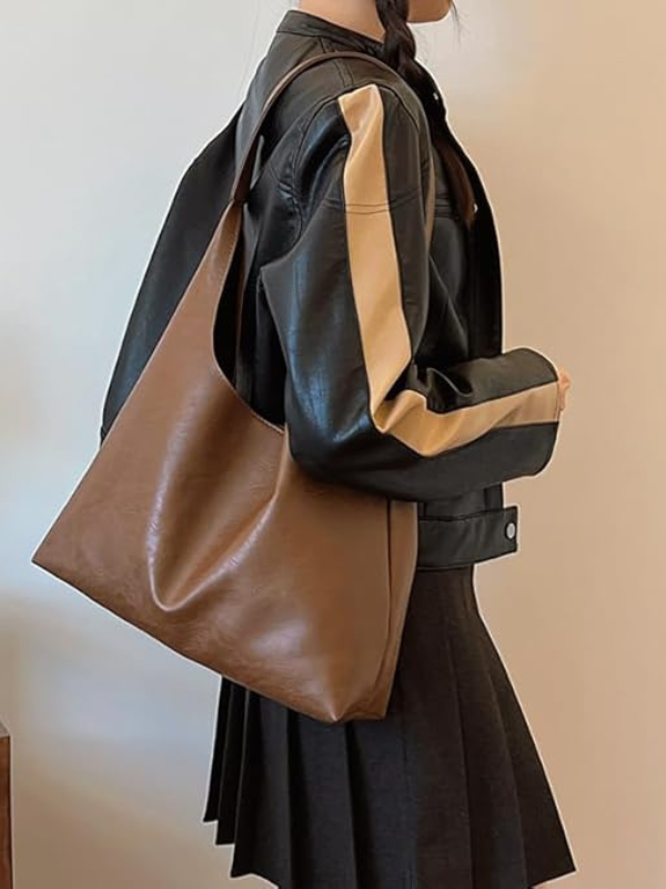 Casual Triangular Tote Shoulder Bag for Women | Maris
