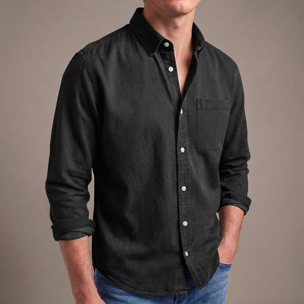 Cavell | Tailored Button-Down Shirt Classic Collar Pocket 4