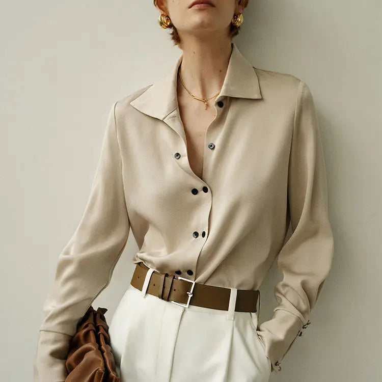 Chic Asymmetrical Blouse For Women | Lirena 6