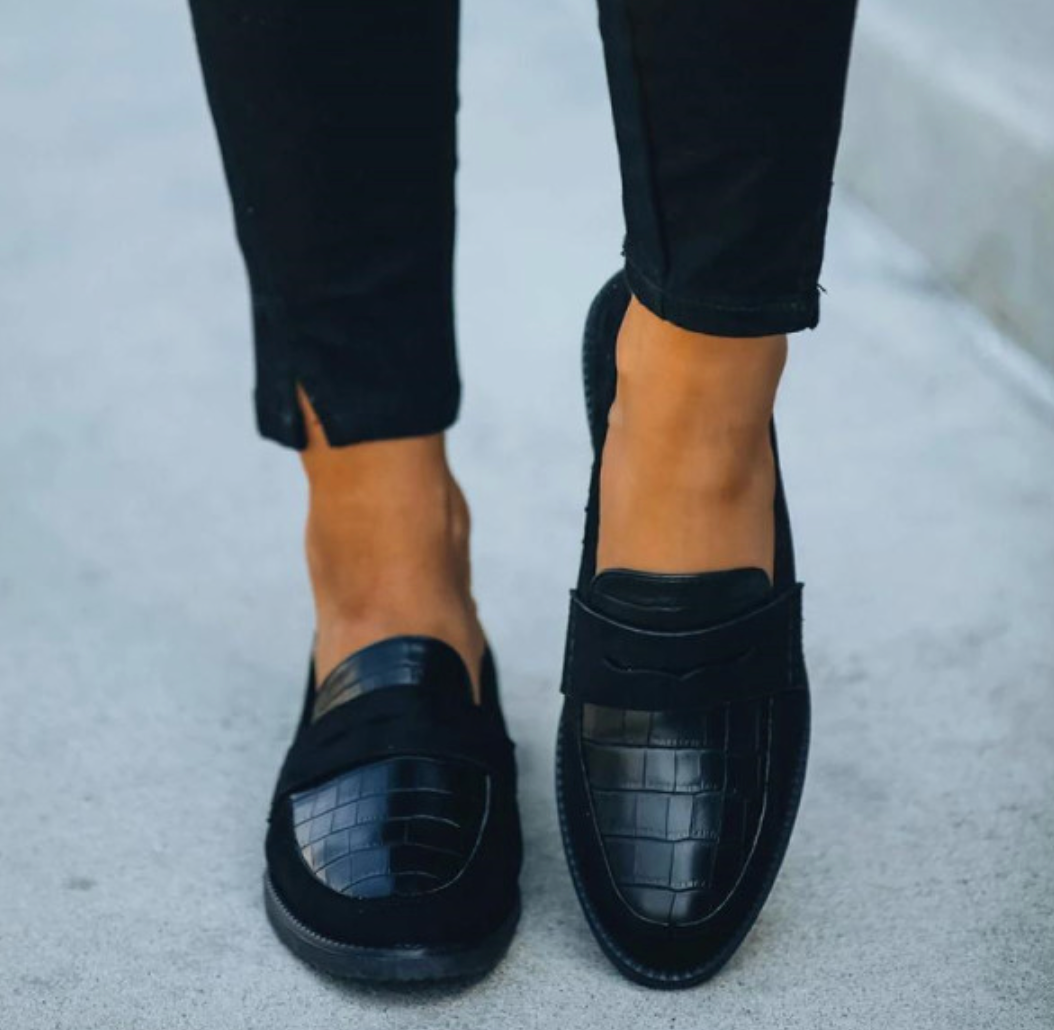 Classic Leather Loafers For Women | Velara 1