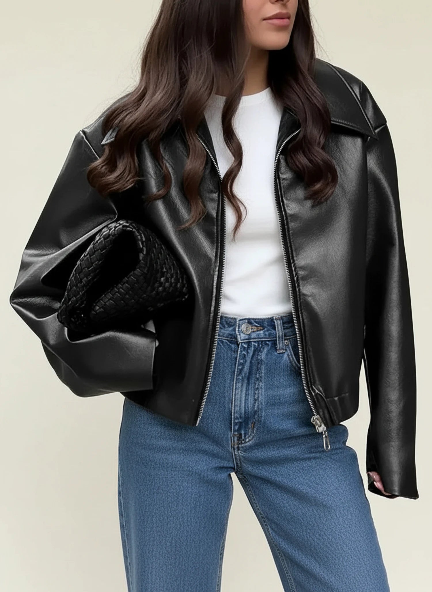 Cora | Collared Cropped Jacket 3