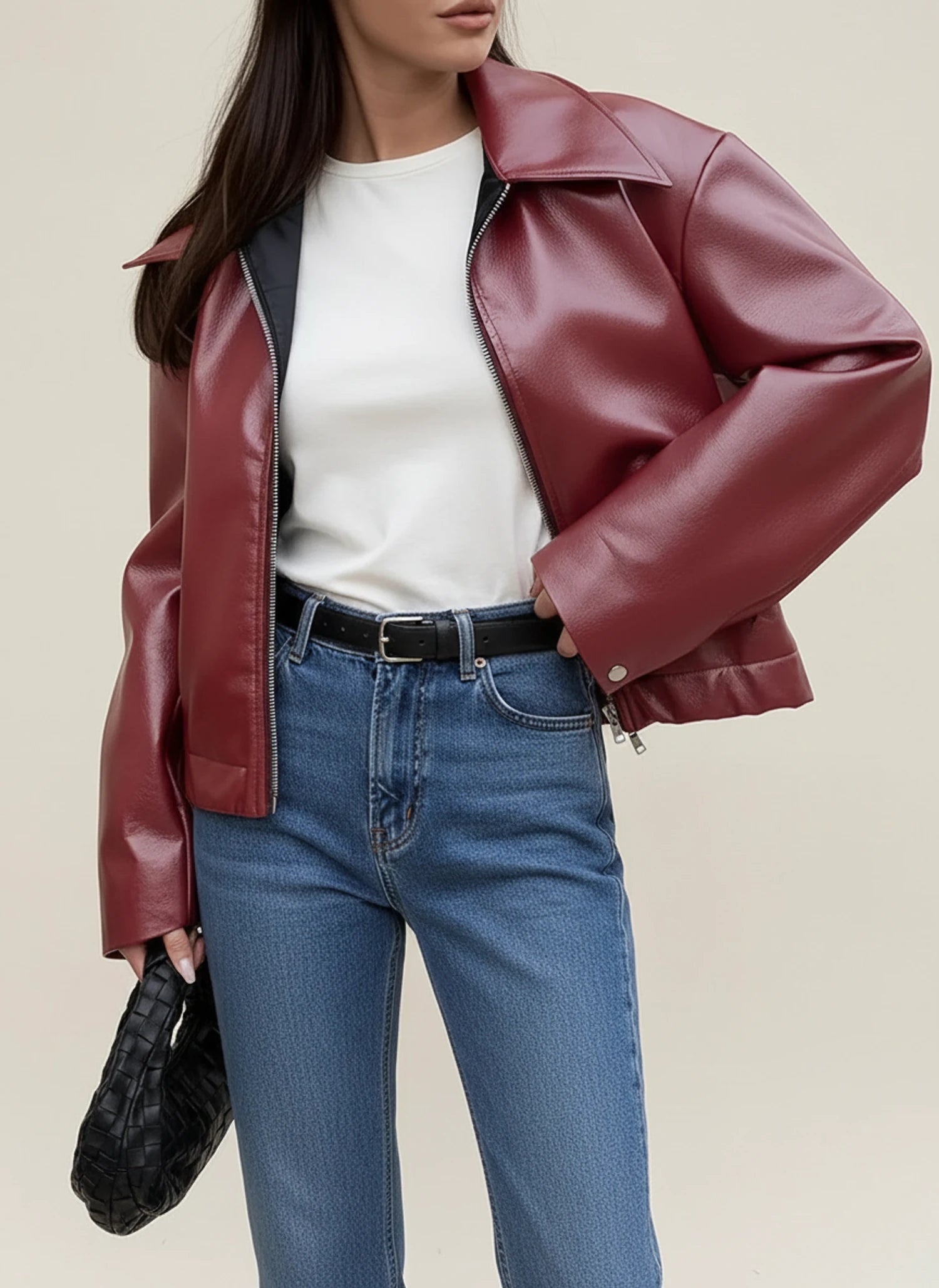 Cora | Collared Cropped Jacket 6