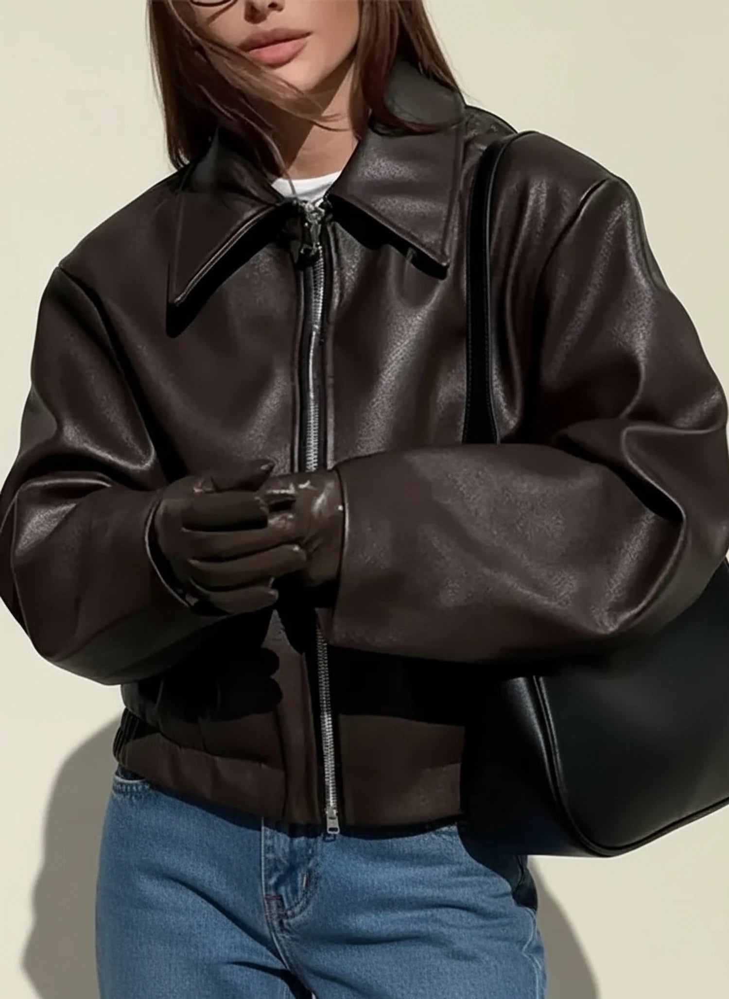 Cora | Collared Cropped Jacket 8