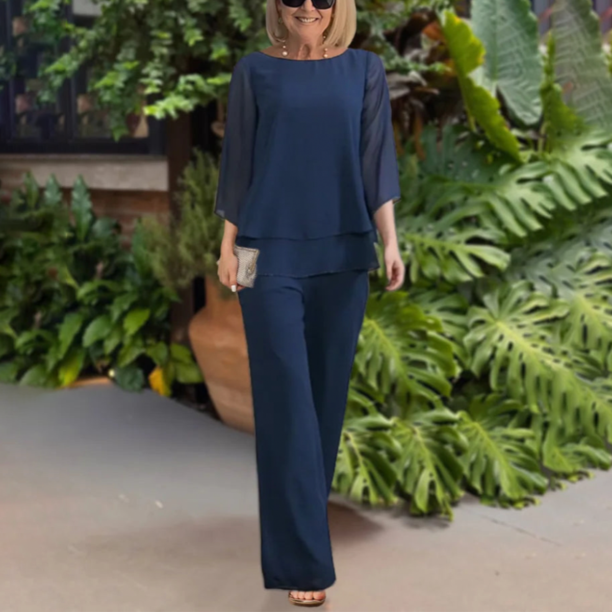 Dara | Summer Two Piece Pants Set 0