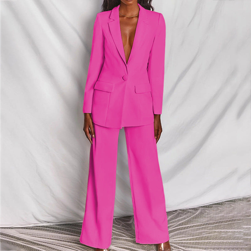 Elegant Blazer and Trousers Set for Women | Frankie
