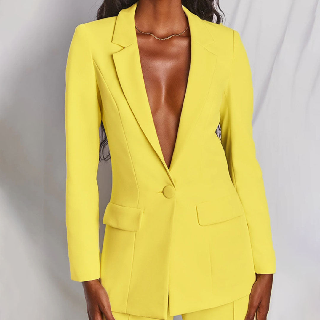 Elegant Blazer and Trousers Set for Women | Frankie