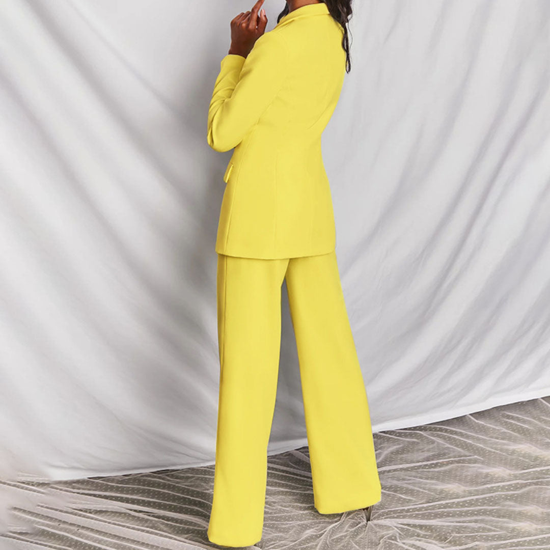 Elegant Blazer and Trousers Set for Women | Frankie