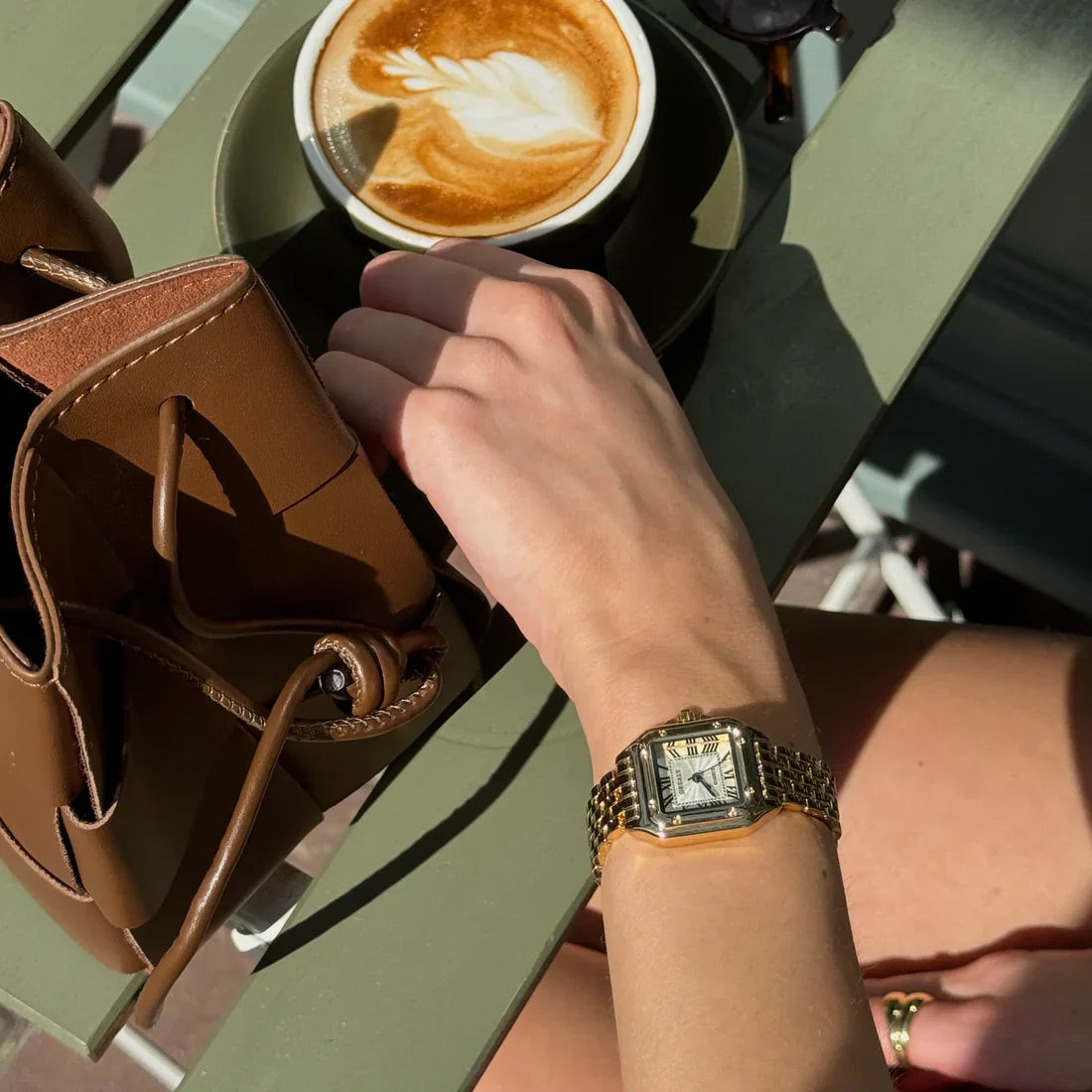 Elegant Gold Watch For Women | Liora 1