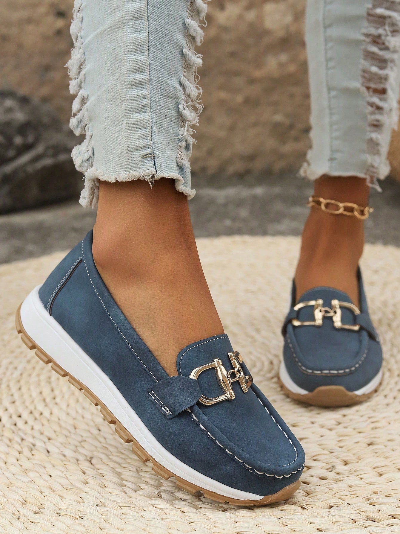 Ellie - Flat Buckle Loafers 5