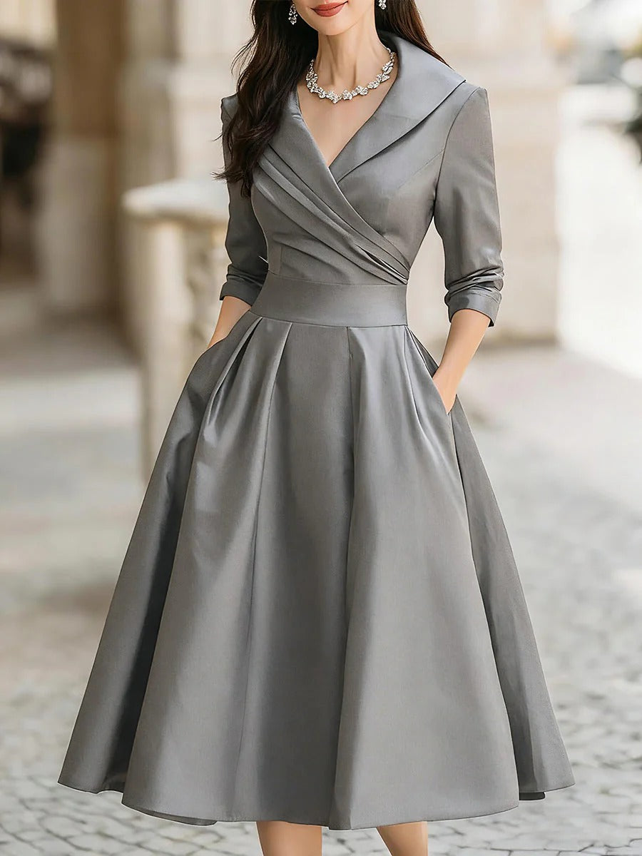 Evelyn - Vintage Flare Evening Gown 6