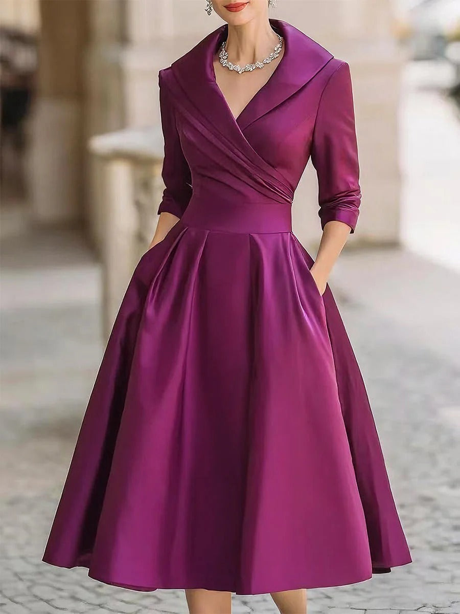 Evelyn - Vintage Flare Evening Gown 8
