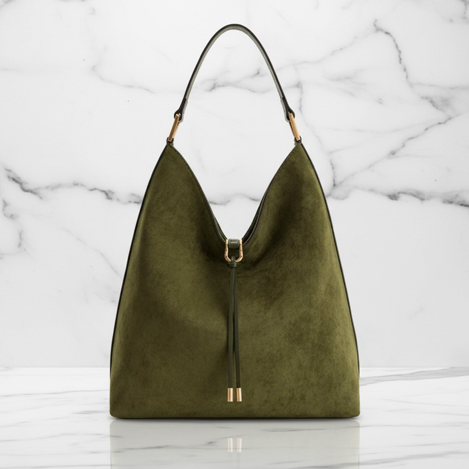 Ivara | Slouchy Drawstring Hobo Bag 4