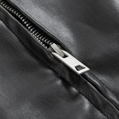 Jaron | Men's Oversized Leather Bomber Jacket 4