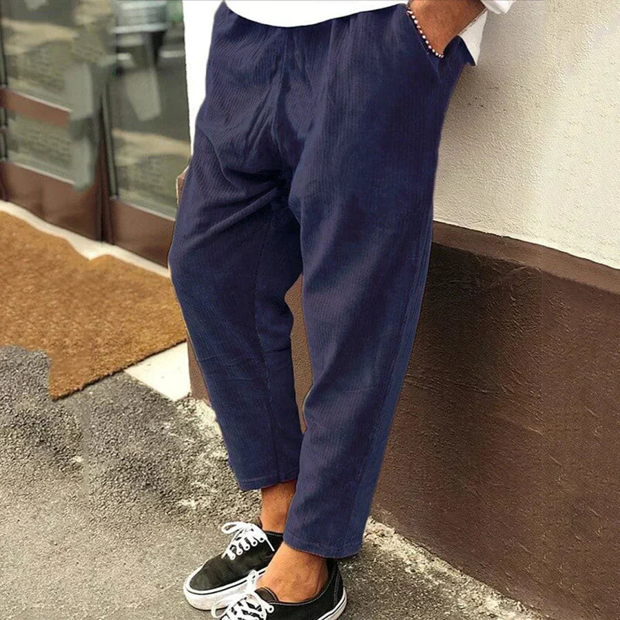 Jasper | Relaxed Fit Ankle Casual Pants 1