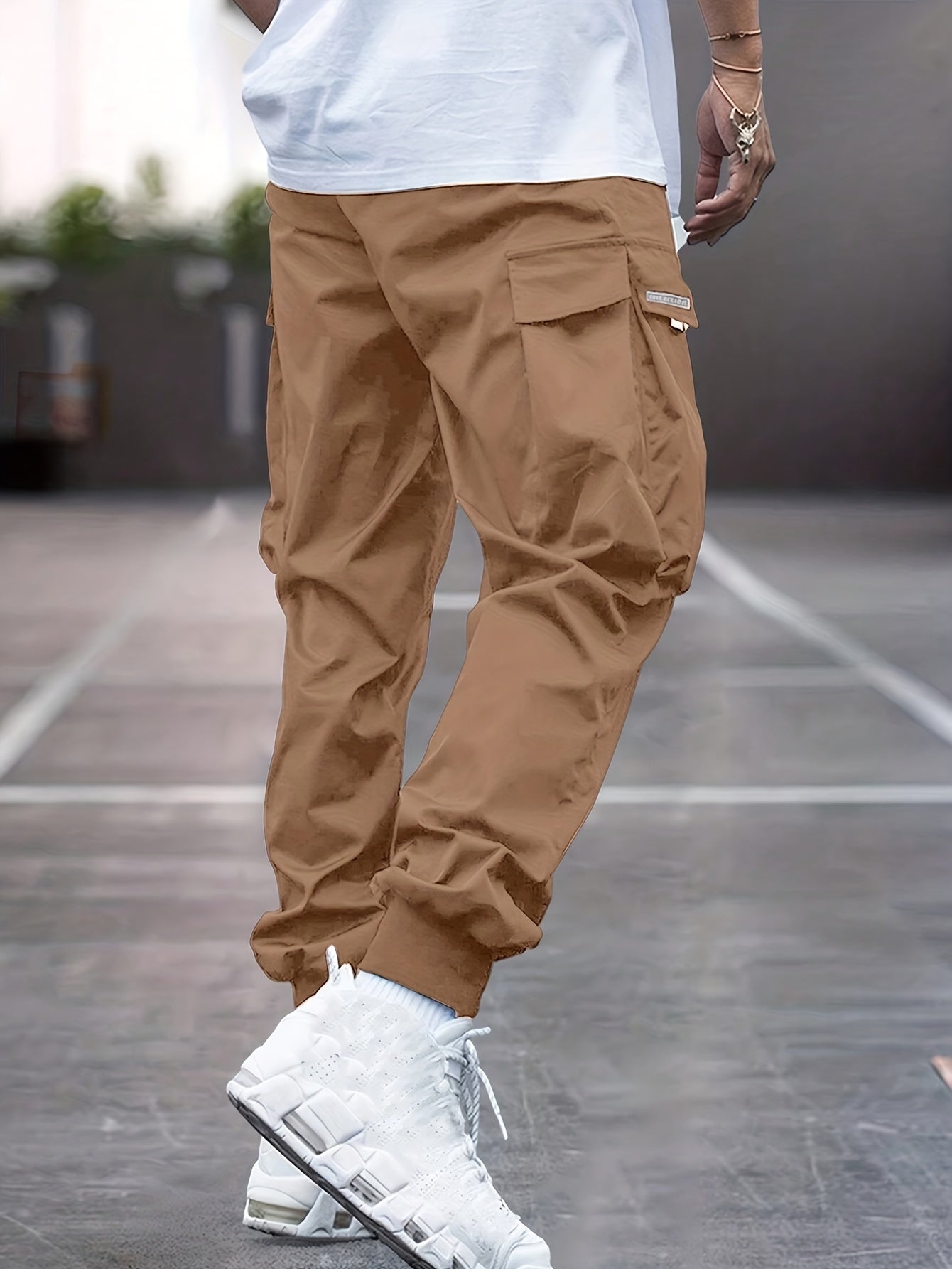 Jovian | Drawstring Cargo Jogger Pants 4