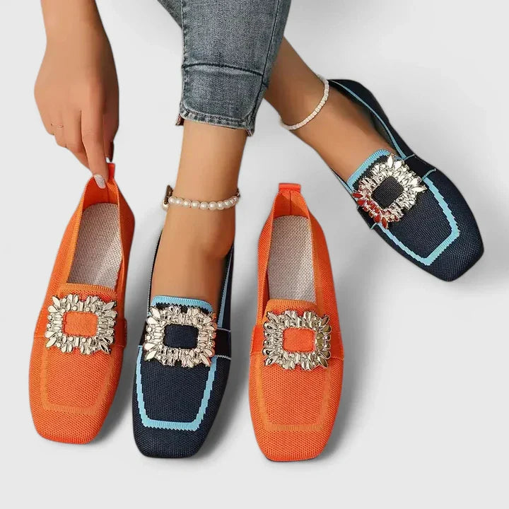 Jovila | Spring Embellished Slip-On Loafers 2