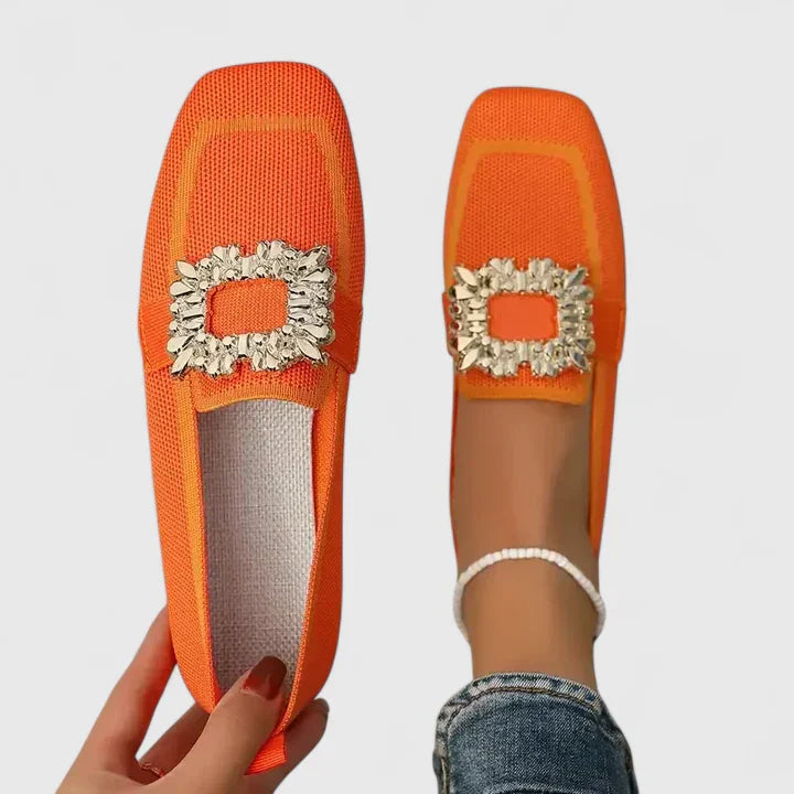 Jovila | Spring Embellished Slip-On Loafers 4