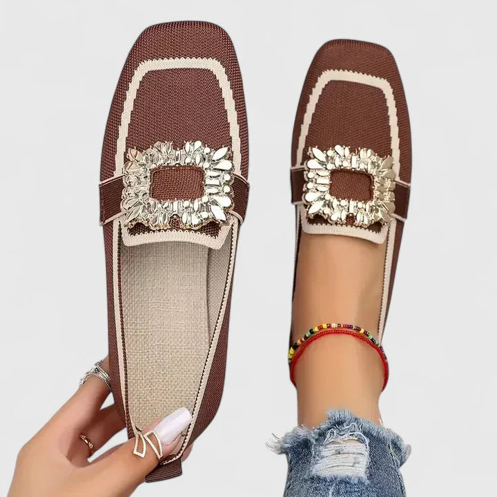 Jovila | Spring Embellished Slip-On Loafers 5