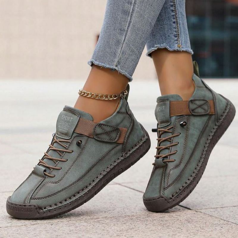 Juno | Casual Lace-Up Platform Sneakers 8