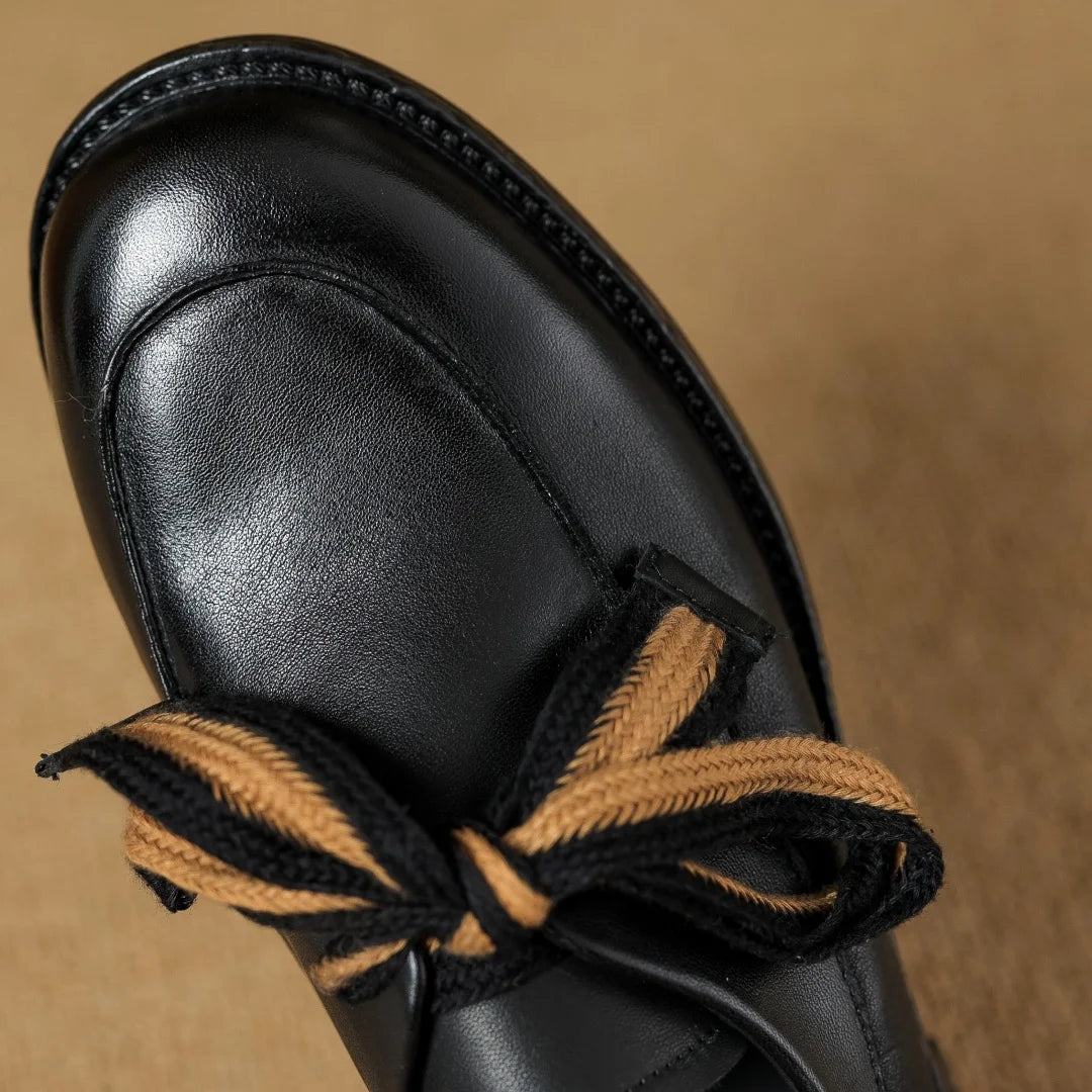 Laceti | Classic Leather Two-Tone Loafers 3