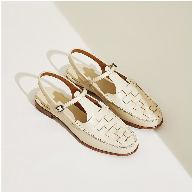 Leather Slingback Sandals for Women | Kelly