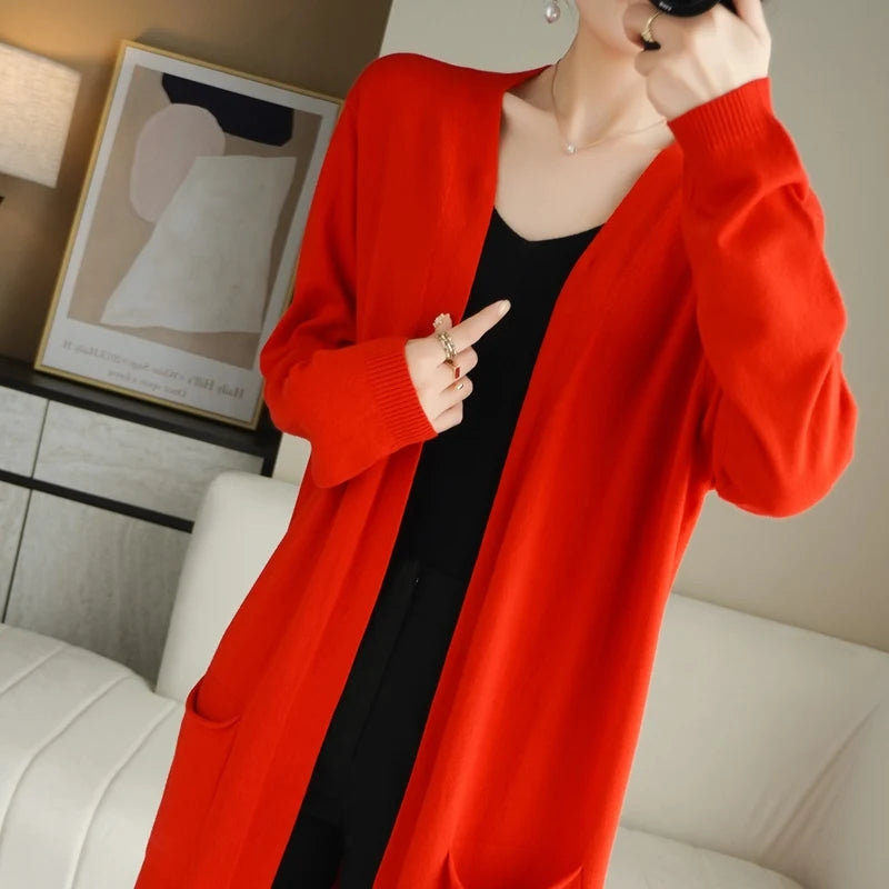 Long Cardigan Soft Touch for Women | Lily