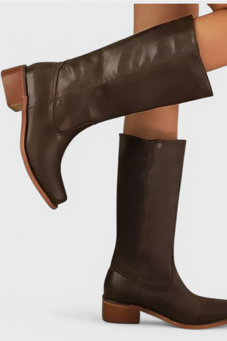Lunara | Leather Knee High Boots 2