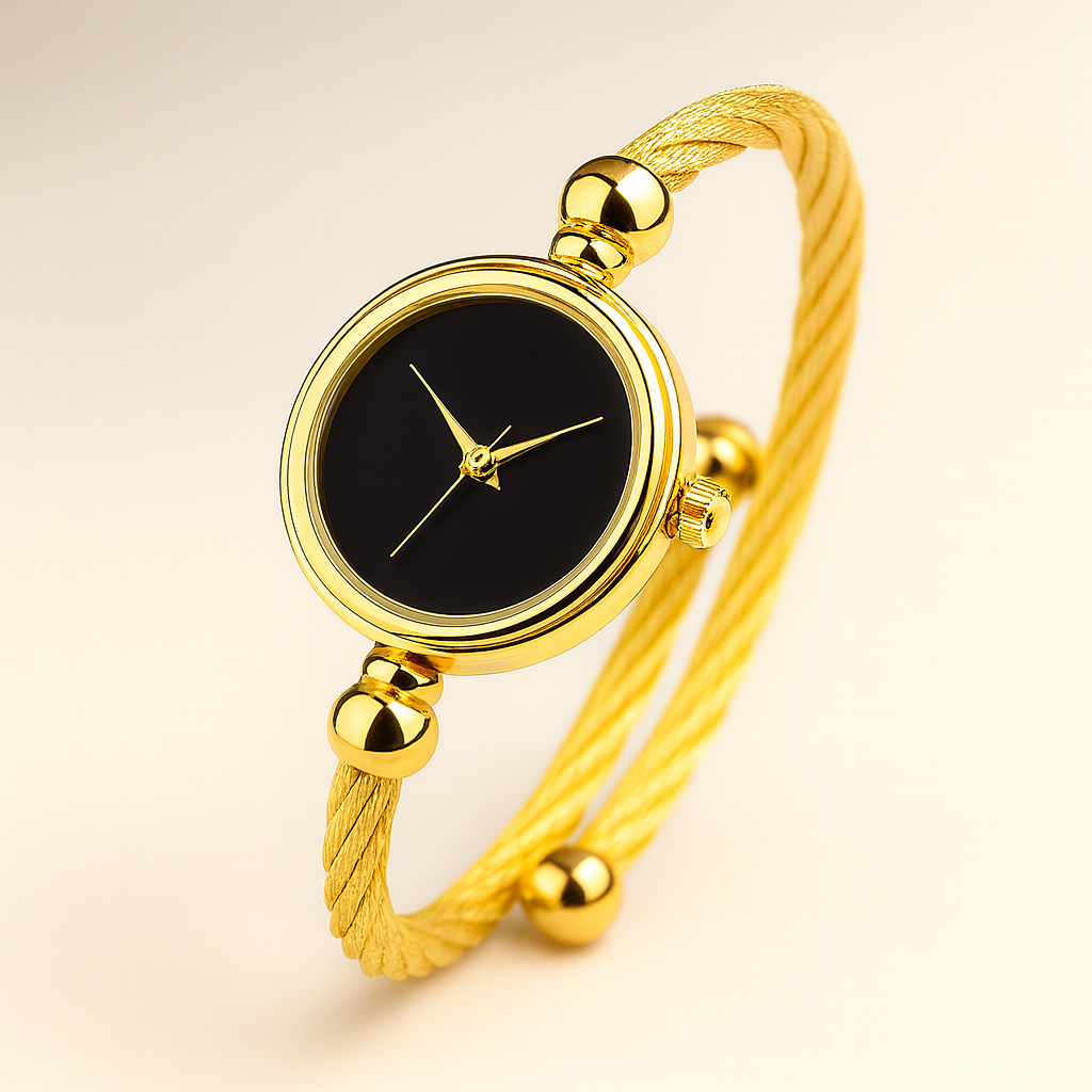 Lunara | Open Bangle Quartz Watch 2