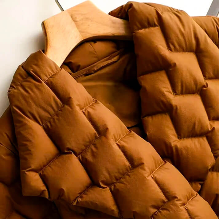 Lunara | Quilted Down Puffer Coat 4