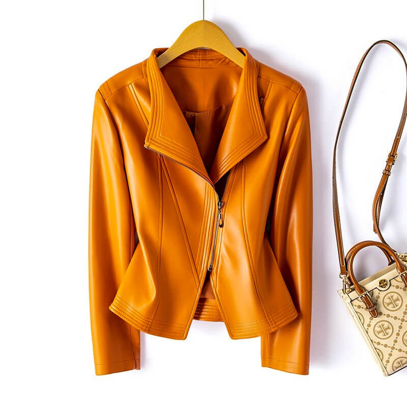 Lunara | Vegan Leather Structured Jacket 1