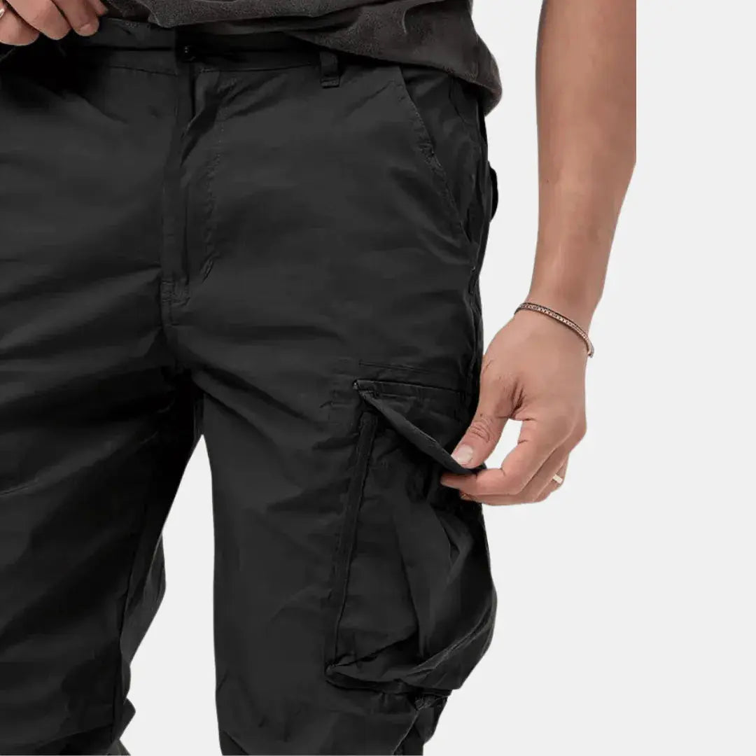 Melo | Cotton Cargo Joggers With Pockets 1