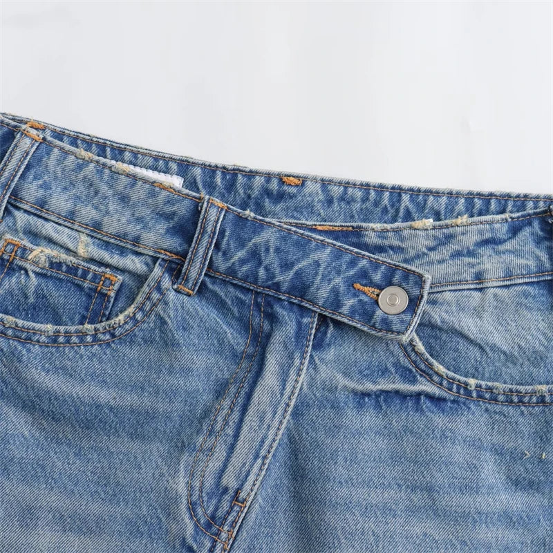 Mira | Casual Denim Mini Skirt 3