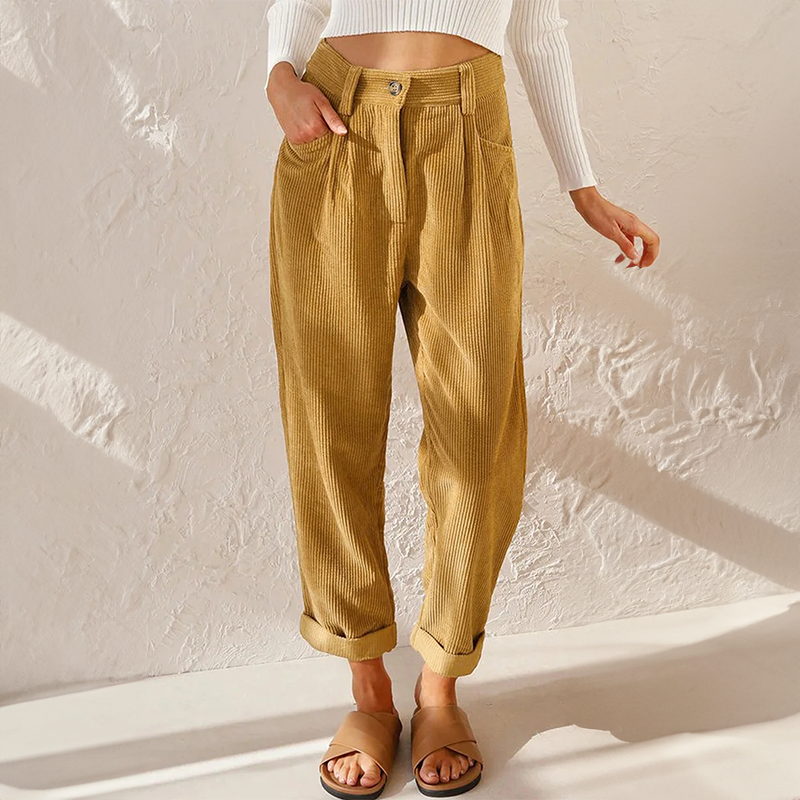 Nara | Summer High Waist Wide Leg Pants 0
