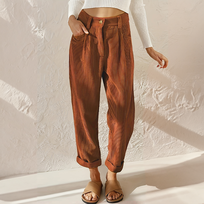 Nara | Summer High Waist Wide Leg Pants 2
