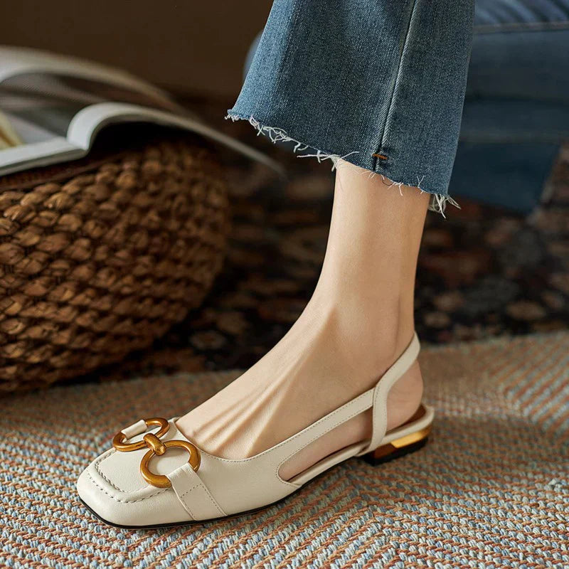 Nora – Chic Ergonomic Slingback Flats 3