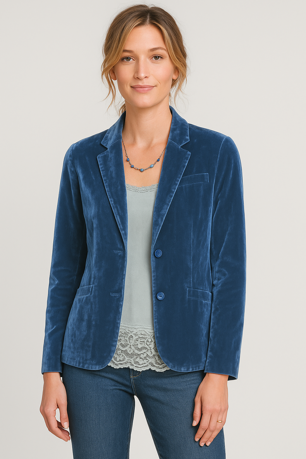 Slim-Fit Blazer Single Breasted for Women | Louise