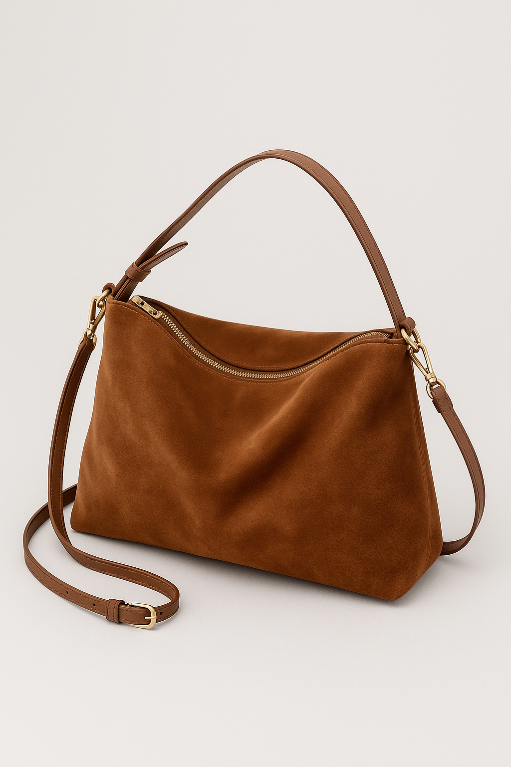 Soft Suede Shoulder Bag for Women | Maria
