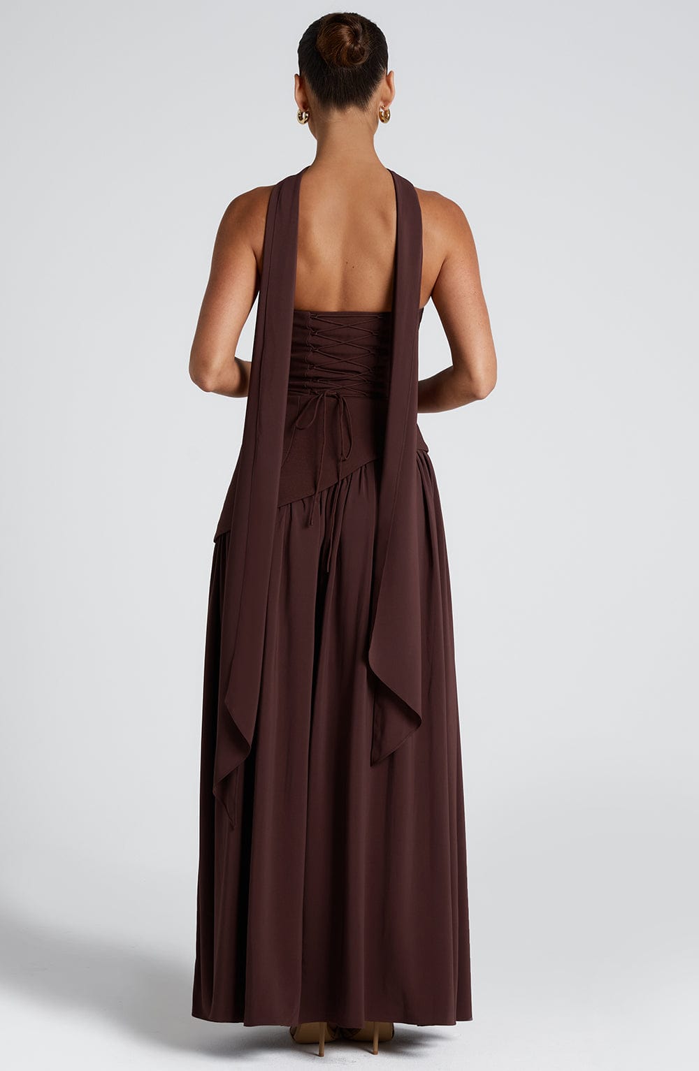 Strapless Maxi Dress Elegant Design For Women | Lirena 7