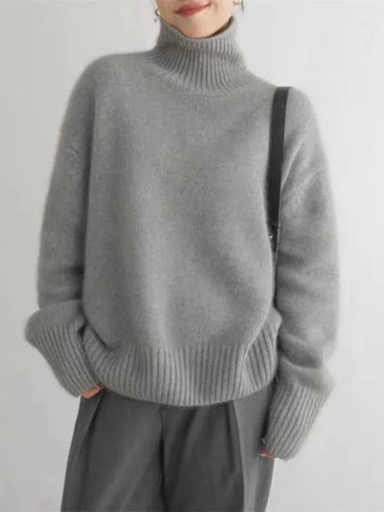 Virelle | High-Neck Cashmere Sweater 2