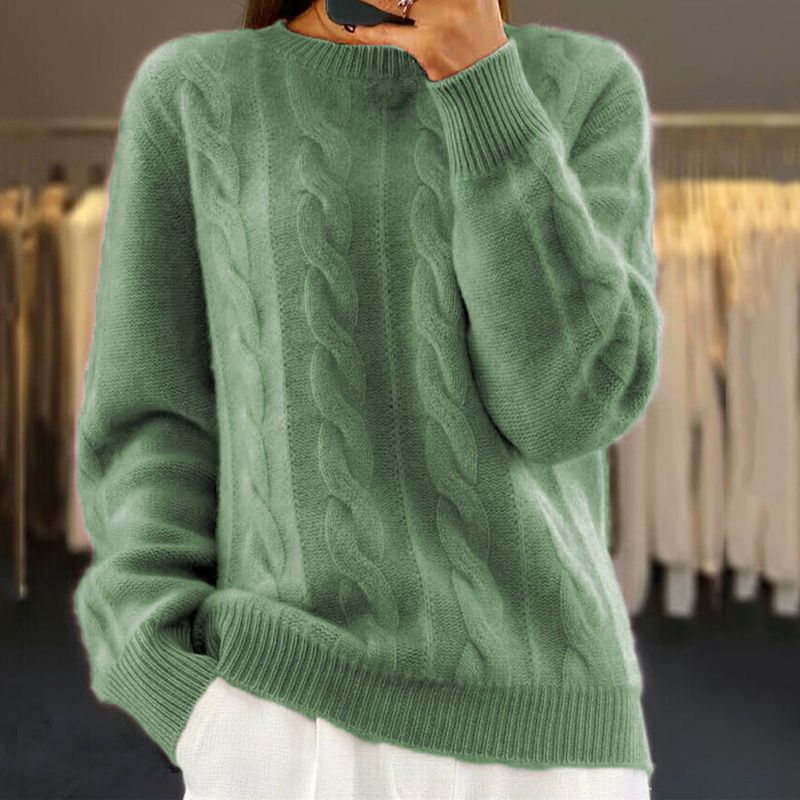 Warm Knitted Sweater for Women| Kristel